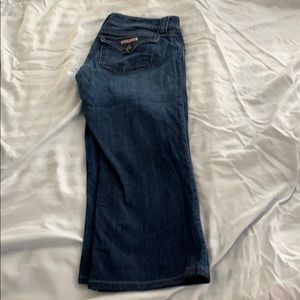Hudson size 10 Capri jeans
